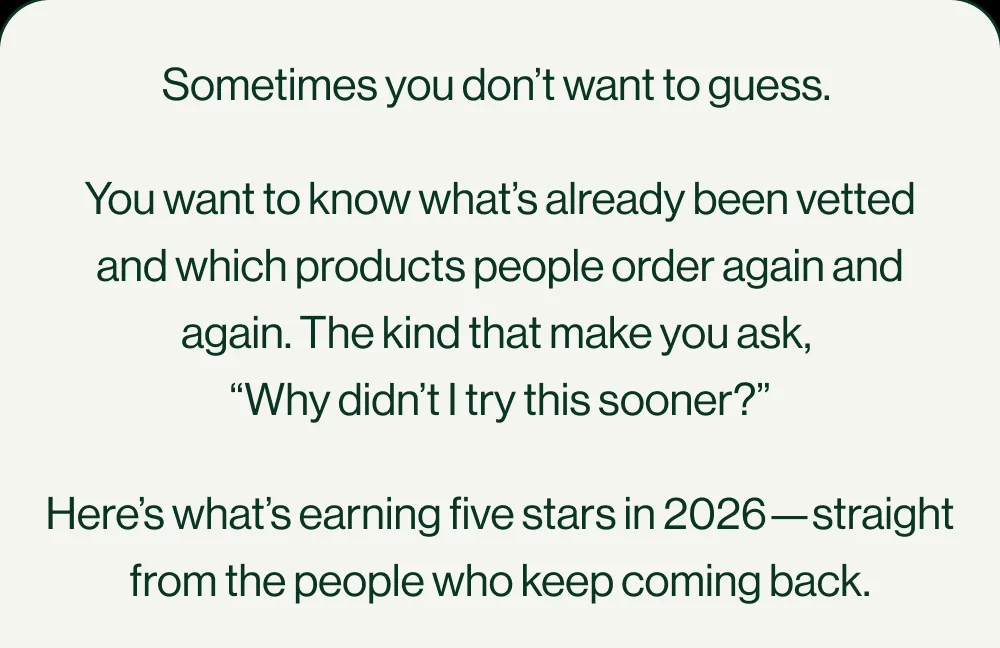 Sometimes you don't want to guess