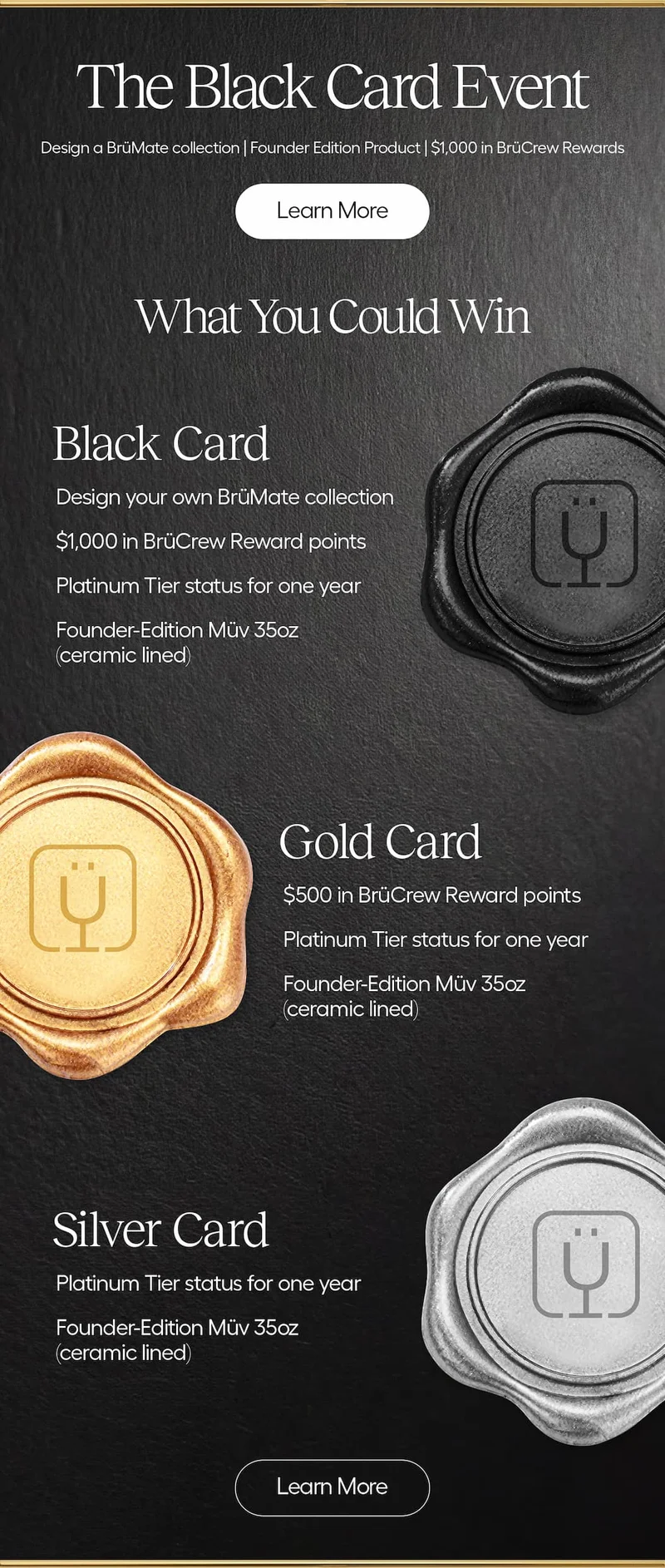 Learn more about the Black Card Event!