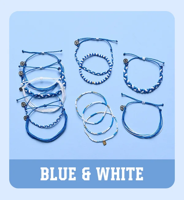 BLUE & WHITE