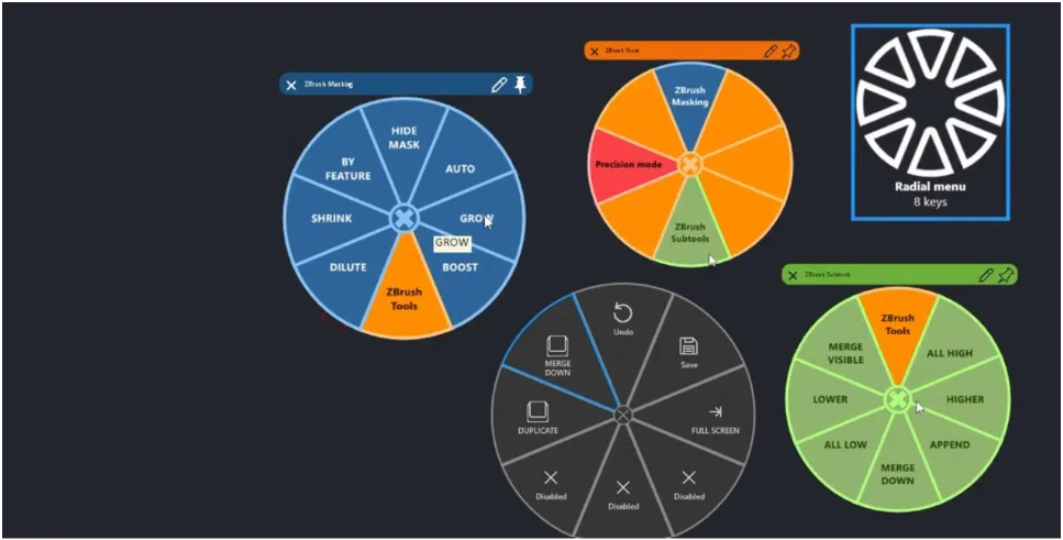 Radial Menus
