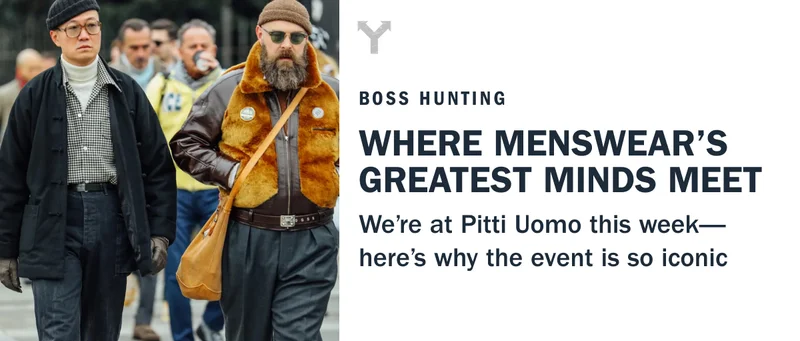 the history of Pitti Uomo