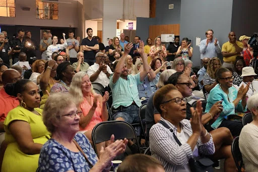Crowd in Atlanta