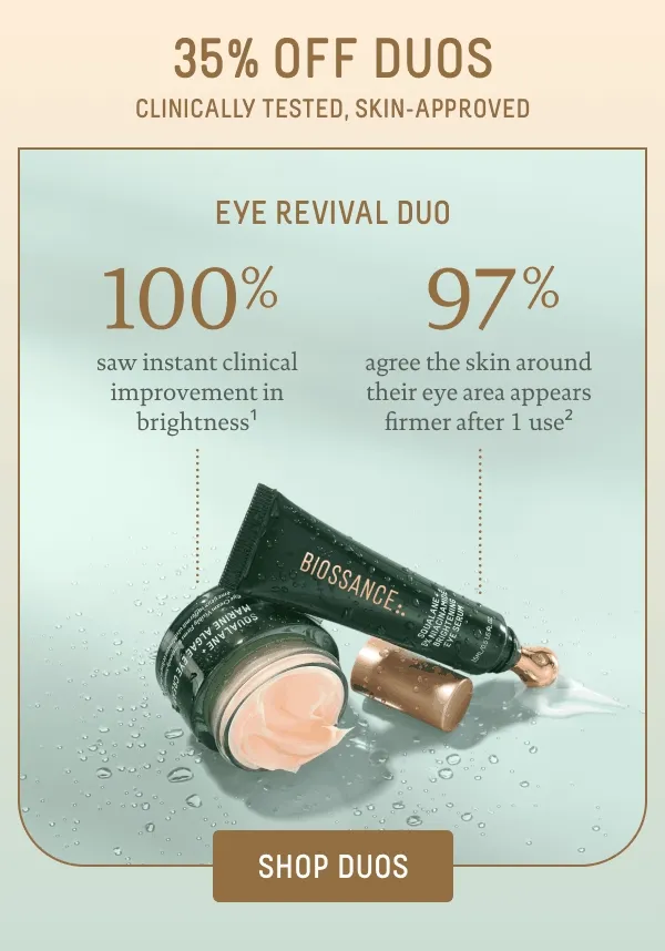 35% Off Duos Clinically-Tested, Skin-Approved