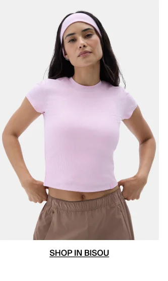 Shop Mollie Baby Tee in Bisou
