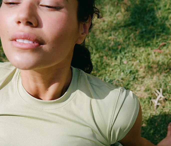 Shop Mollie Baby Tee in Matcha