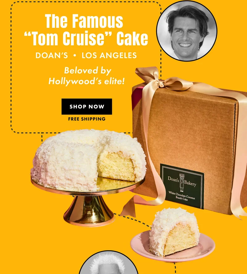 The Famous Tom Cruise Cake The Famous Tom Cruise Cake