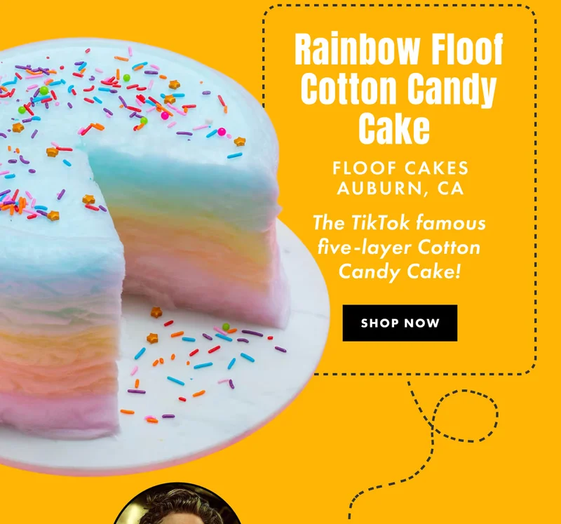 Floof Cotton Candy Cake Floof Cotton Candy Cake