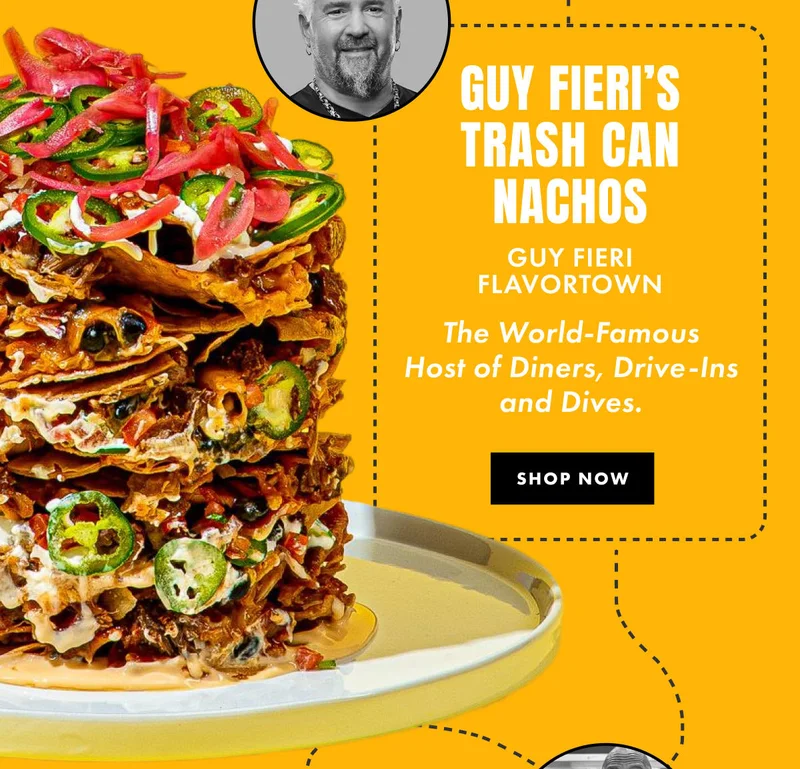 Guy Fieri's Trash Can Nachos Guy Fieri's Trash Can Nachos