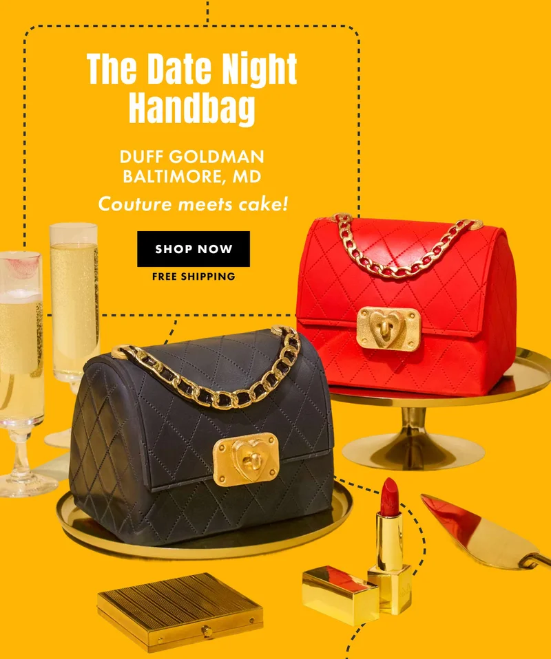 The Date Night Handbag Cakes The Date Night Handbag Cakes