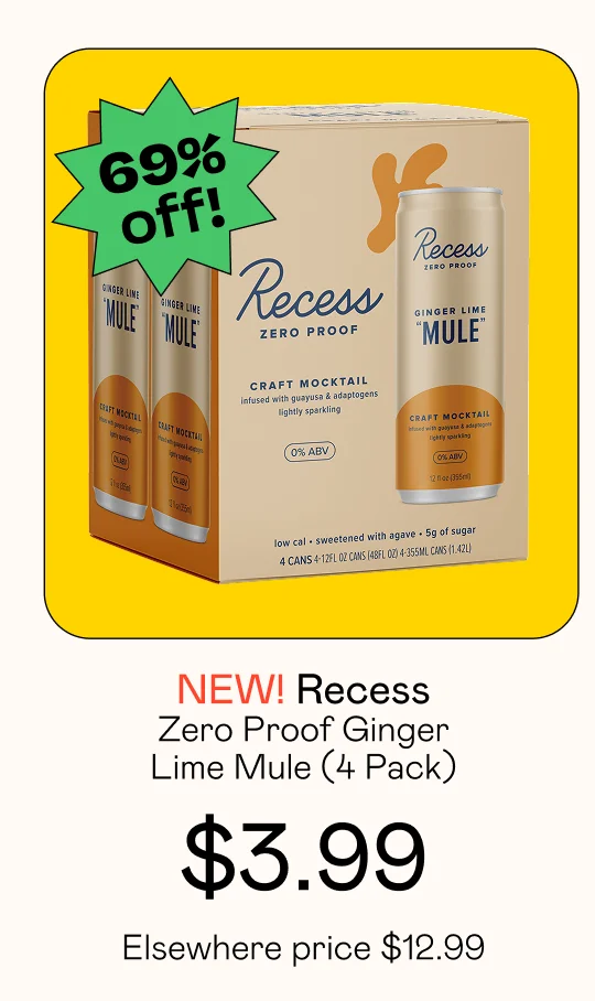 Zero Proof Ginger Lime Mule (4 Pack)