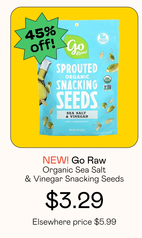 Organic Sea Salt & Vinegar Snacking Seeds