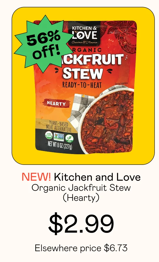 Organic Jackfruit Stew - Hearty