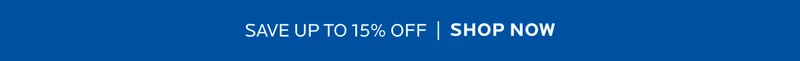 Save Up to 15 % Off