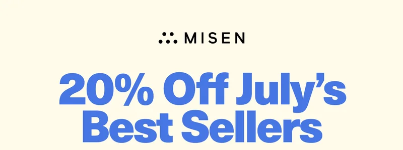 Shop 20% Off July's Bestsellers