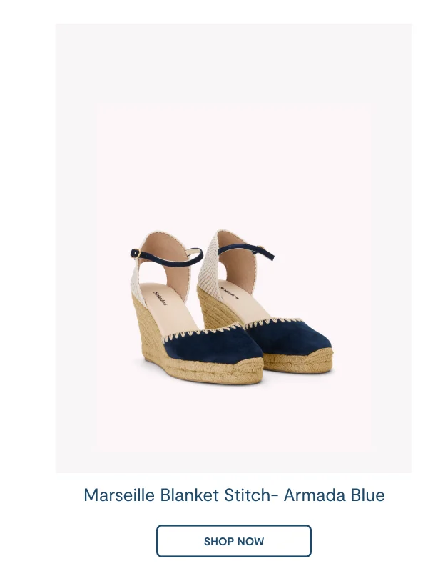The Marseille Wedge Armada Blue
