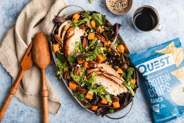 Butternut Squash Turkey Salad
