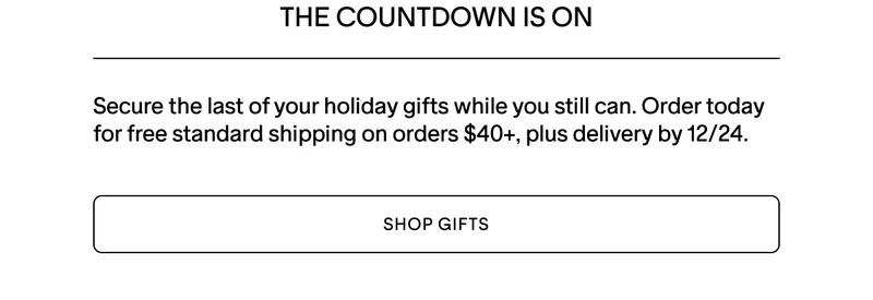 Free Shipping on orders $40+ for a limited time