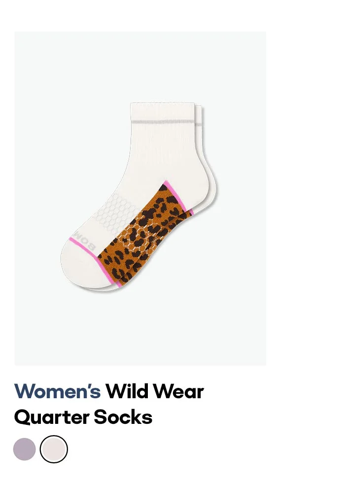 Women's Wild Wear Quarter Socks