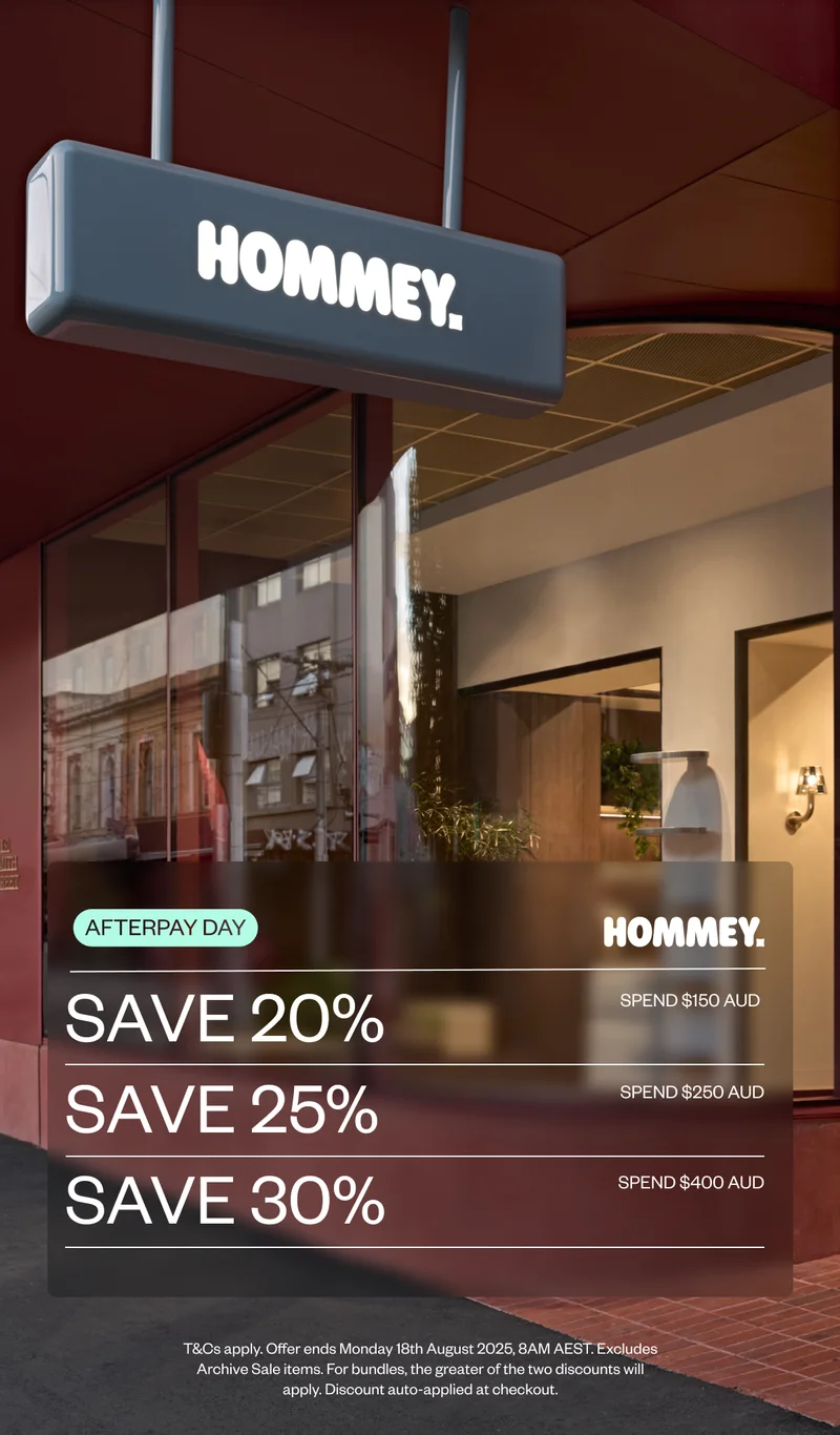 Hommey | Spend & Save In-Store