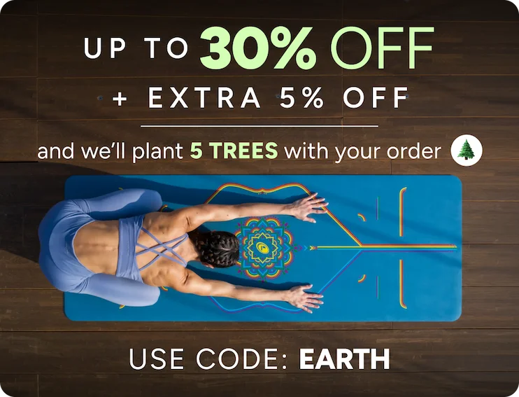 Up to 30% off + EXTRA 5% OFF and we'll plant 5 trees with your order. USE CODE: EARTH