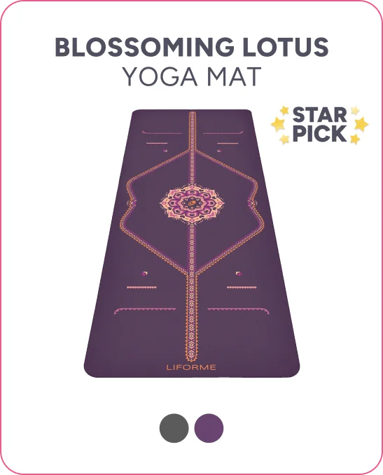 Blossoming Lotus Yoga Mat