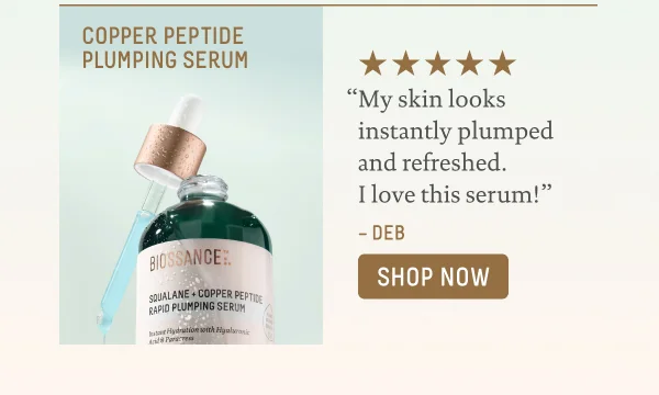 Copper Peptide Plumping Serum