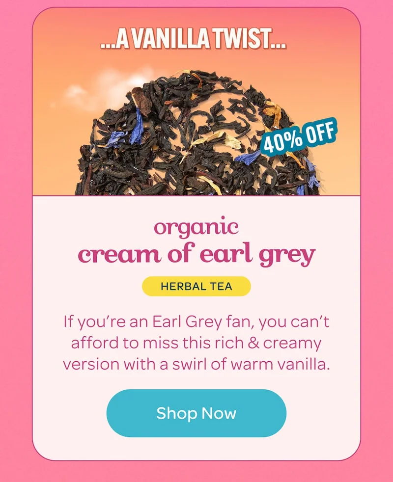 organic cream of earl grey