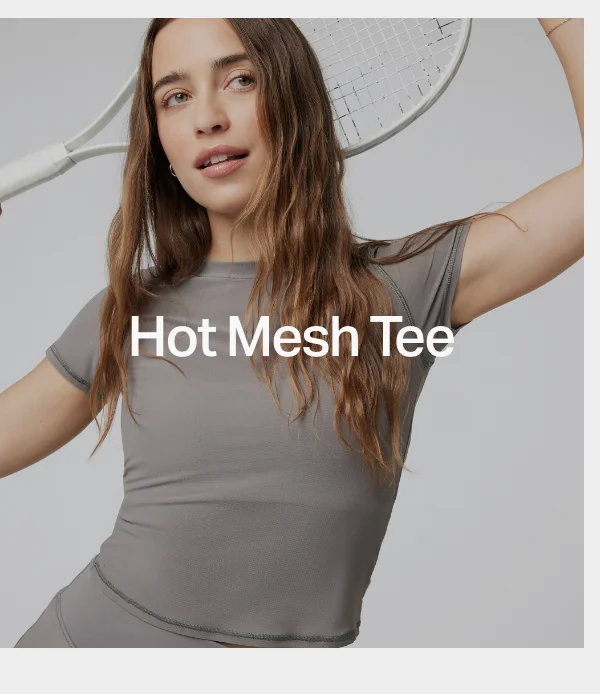 Hot Mesh Tee