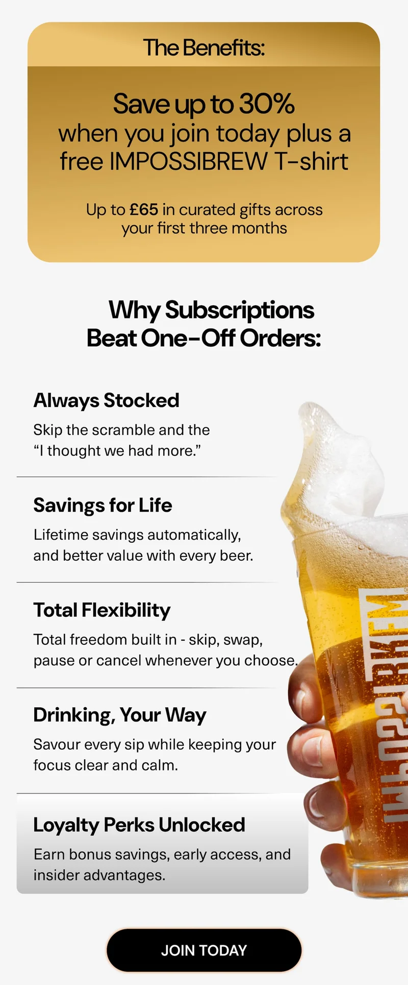 The Benefits: