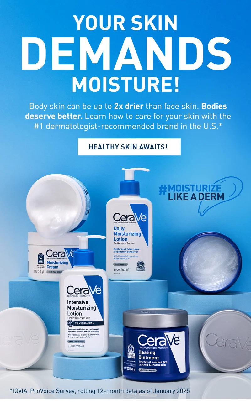 Your Skin Demands Moisture !