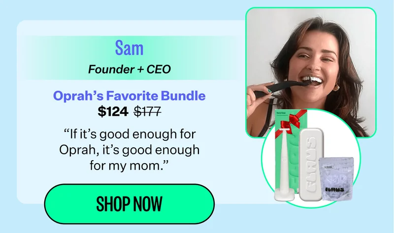 Sam Founder + CEO | Oprah's Favorite Bundle $124 | "If it's good enough for Oprah, it's good enough for my mom." | Shop Now