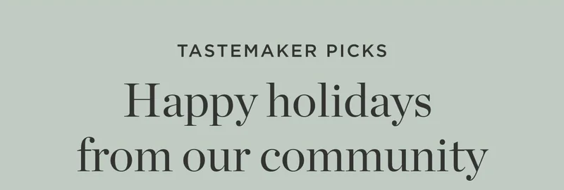 Happy Holidays from Our Community
