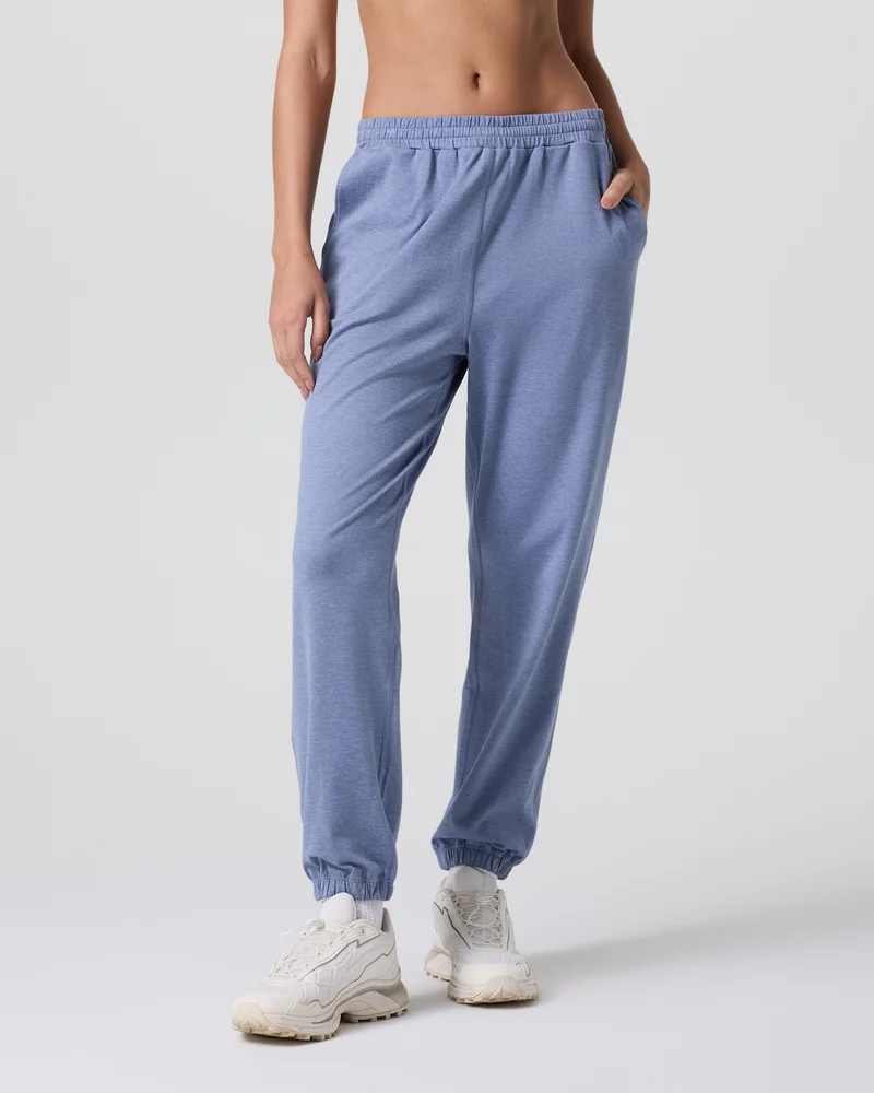 Image of Boyfriend Sweatpant | Blue Heron Heather