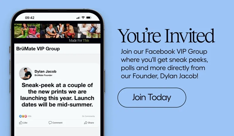You're Invited. Join our Facebook VIP group where you'll get sneak peks, polls and more directly from our Founder, Dyaln Jacob! - Join Today
