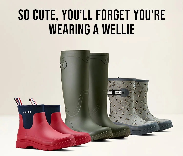 So cute, you’ll forget you’re wearing a wellie