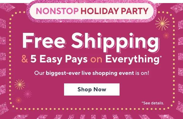 Free Shipping on Everything