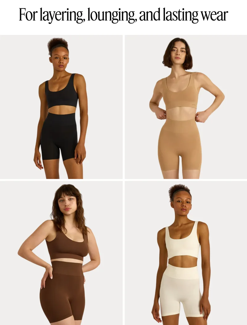 For layering, lounging, and lasting wear
