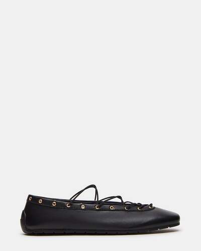 POINTE BLACK LEATHER