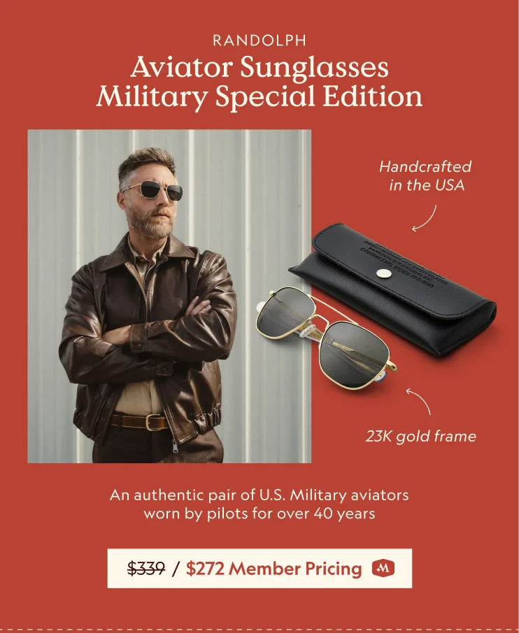 Aviator Sunglasses - Military Special Edition