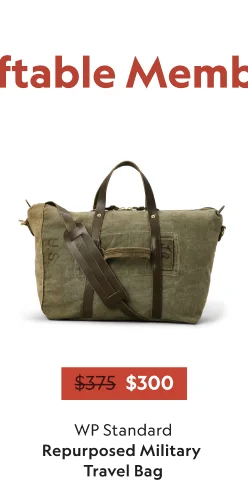Repurposed Military Travel Bag