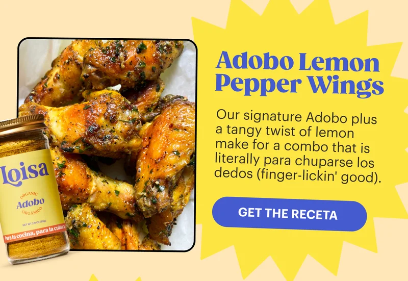 Adobo Lemon Pepper Wings GET THE RECETA