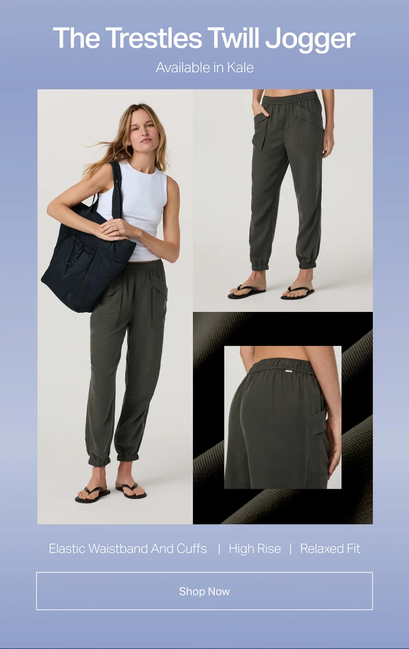 The Trestles Twill Jogger