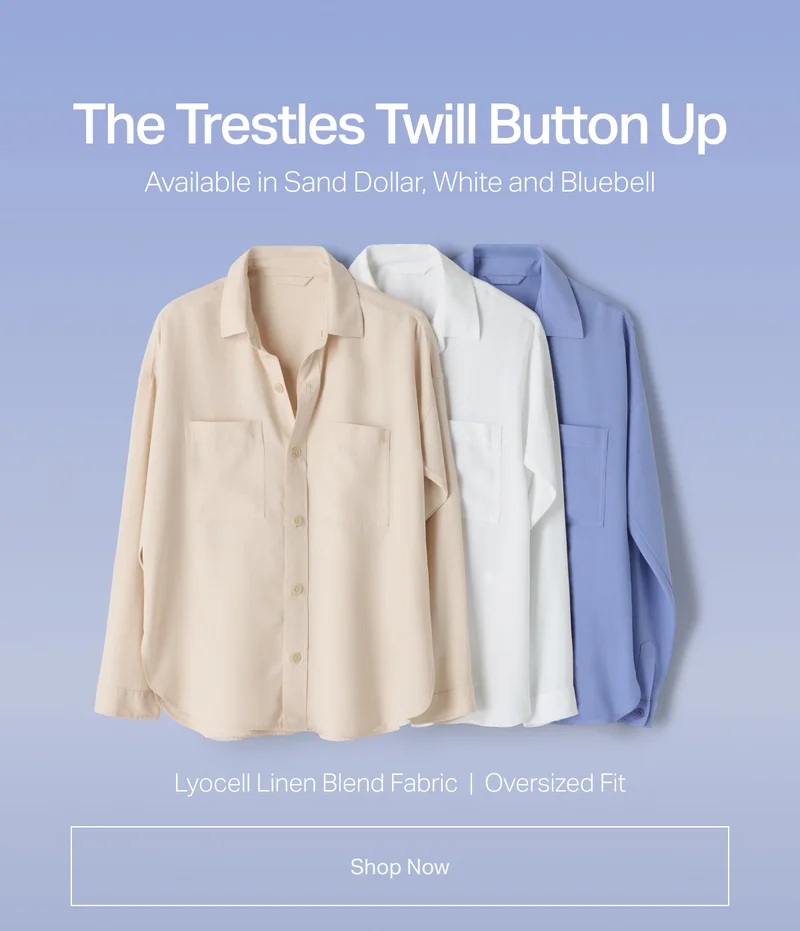 The Trestles Twill Button Up