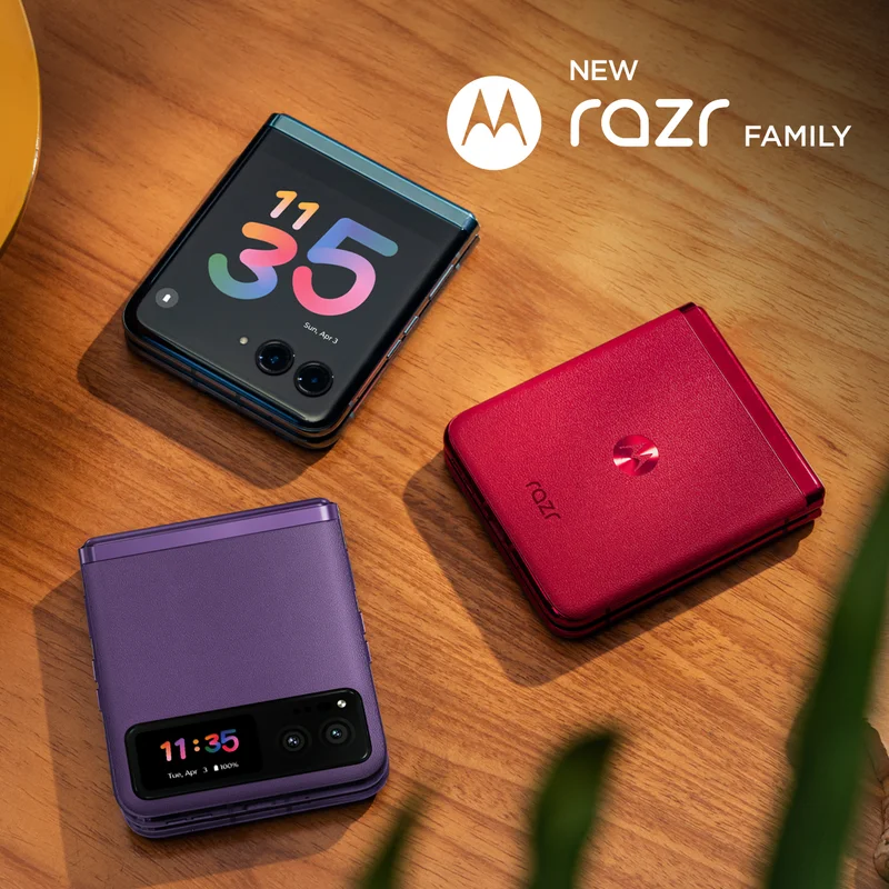 NEW motorola razr family