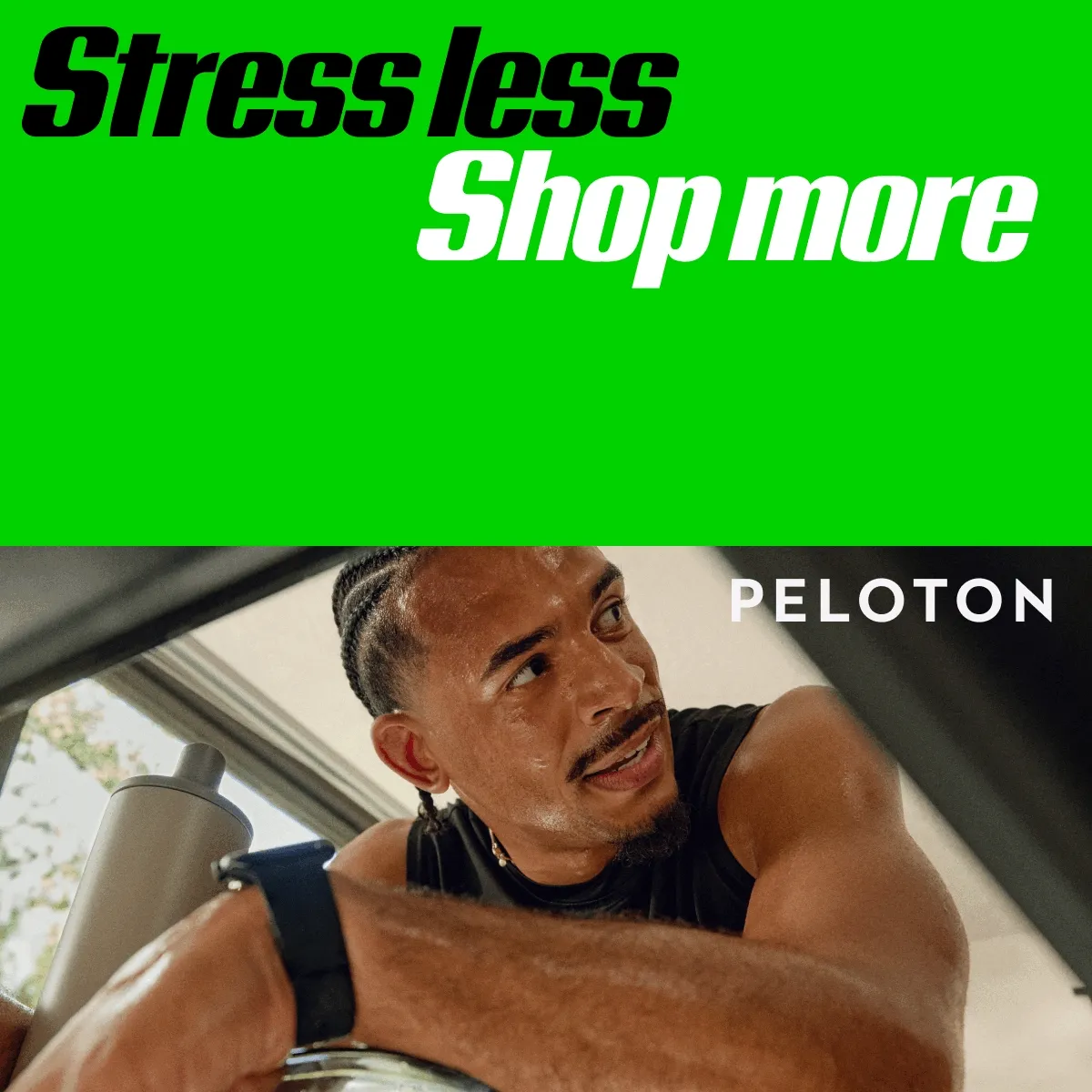 Stress less shop more