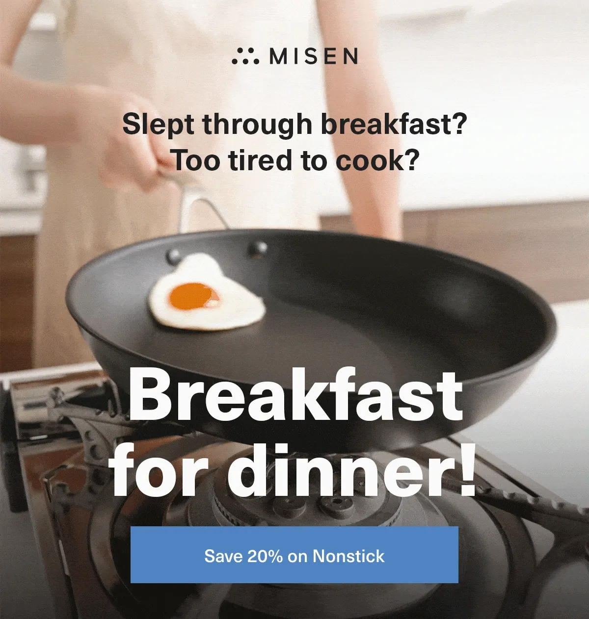 Slept through breakfast? Too tired to cook? Breakfast for dinner!