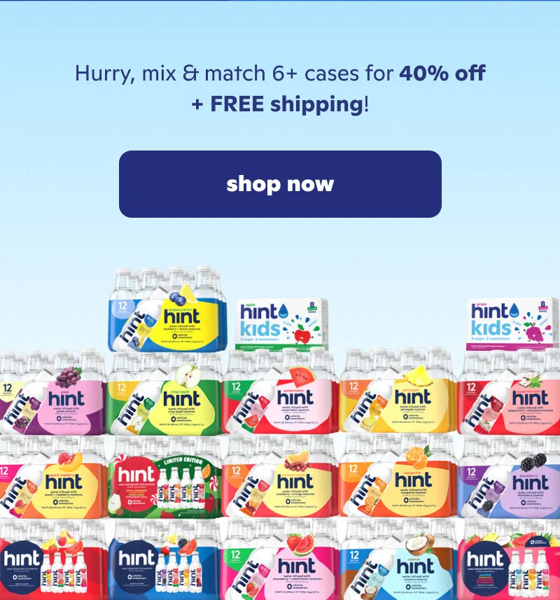 enjoy 40% off - shop now