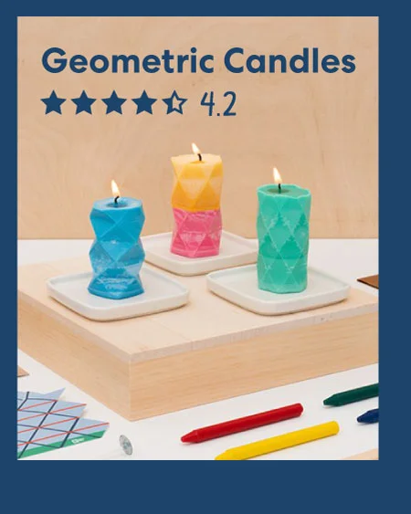 Geometric Candles