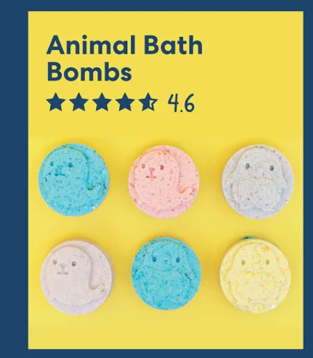 Animal Bath Bombs