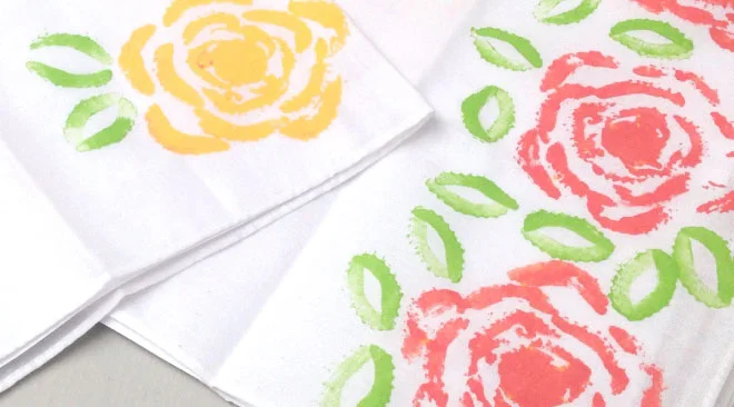 Flower Napkins
